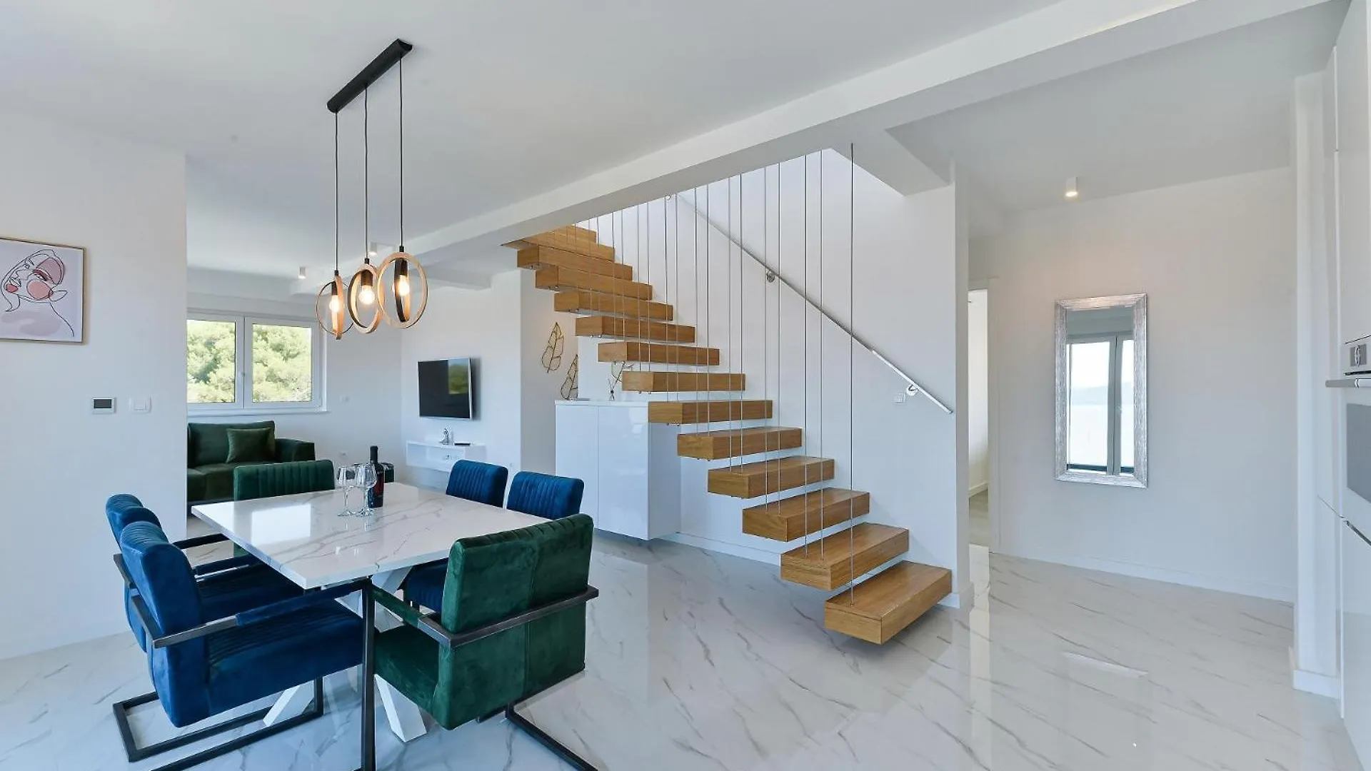 Apartment Villa Div With Pool Bibinje
